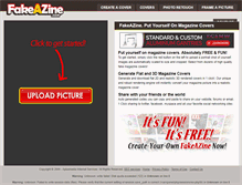 Tablet Screenshot of fakeazine.com